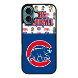 cubs baseball Case iPhone 16 Plus BC2627