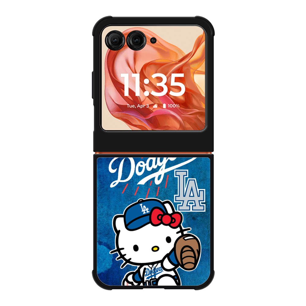 dodgers baseball hello kitty Motorola Moto Razr 2025/2024 , Moto Razr 60/50 Case BC2626