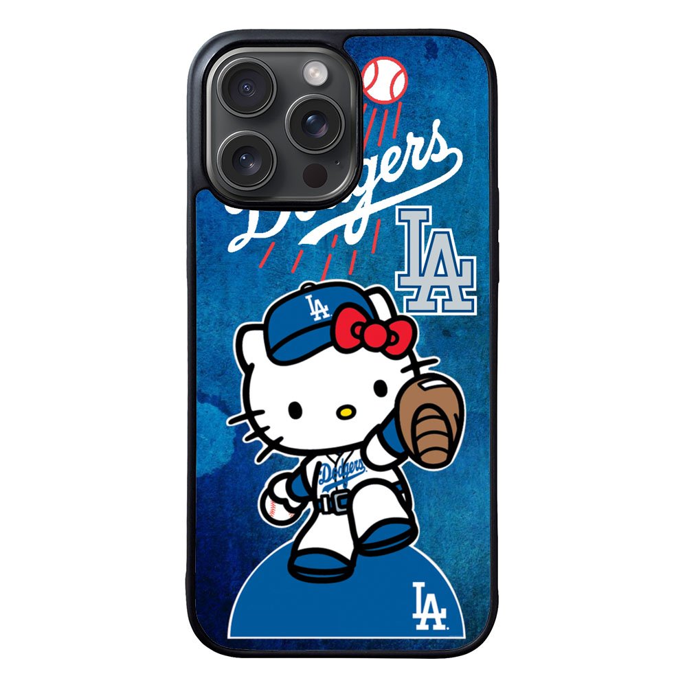 dodgers baseball hello kitty Case iPhone 15 Pro Max BC2626