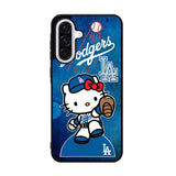 dodgers baseball hello kitty Samsung Galaxy A36 Case BC2626