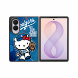 dodgers baseball hello kitty Samsung Galaxy Z Fold 8 Case BC2626