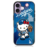 dodgers baseball hello kitty iPhone 17 Case BC2626