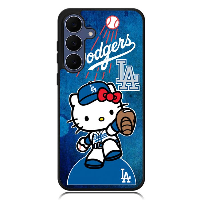 dodgers baseball hello kitty Samsung Galaxy S25 FE Case BC2626
