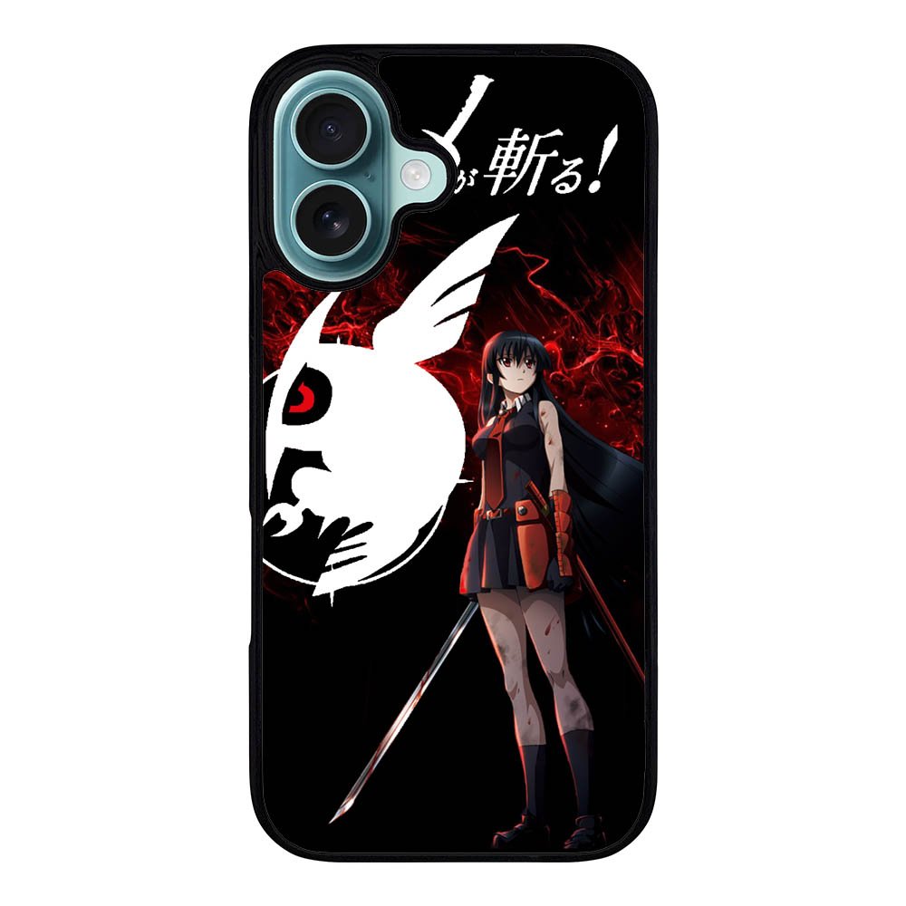 Night Raid Logo Akame Ga Kill Case iPhone 16 Plus BC2621