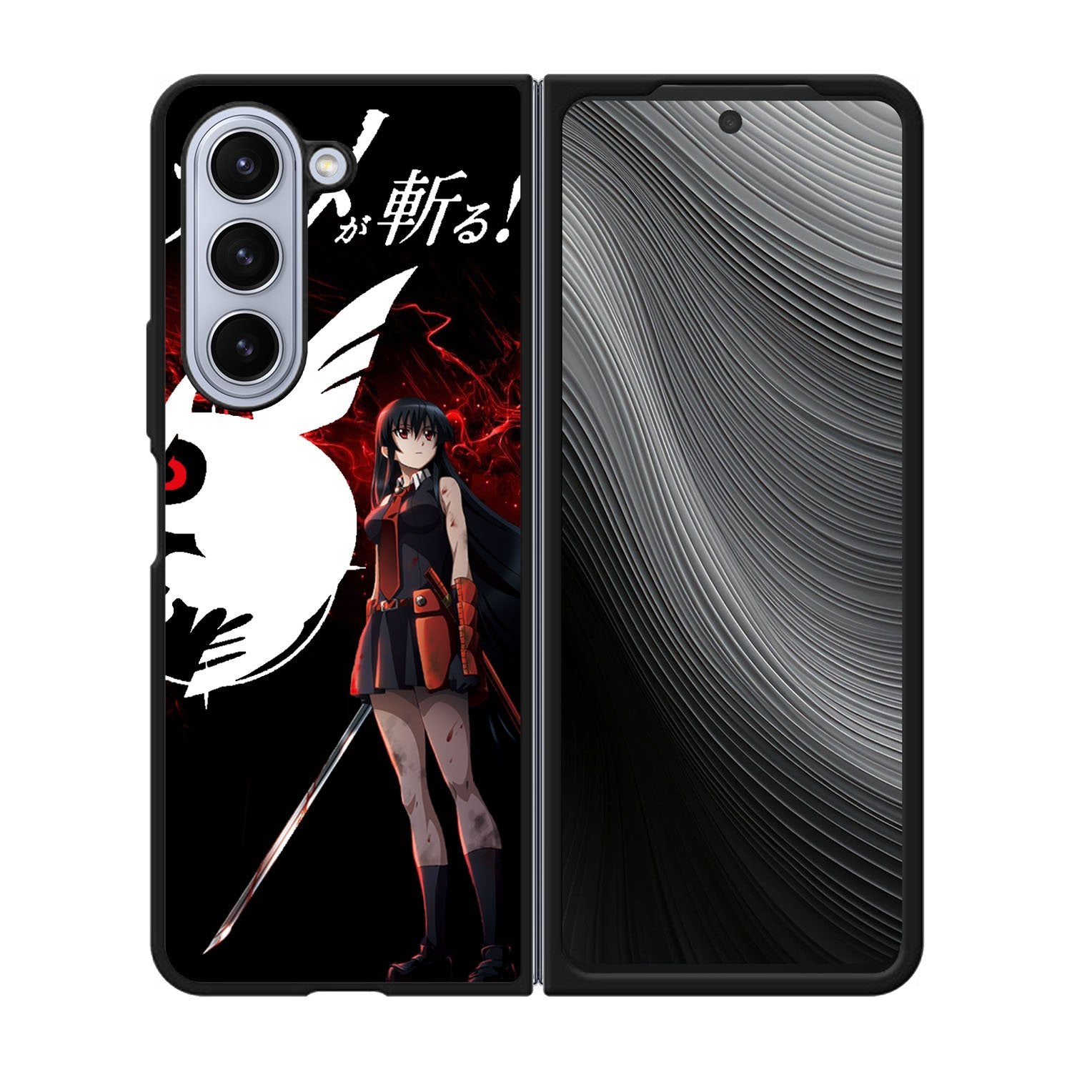 Night Raid Logo Akame Ga Kill Case Samsung Galaxy z Fold 5 5G BC2621