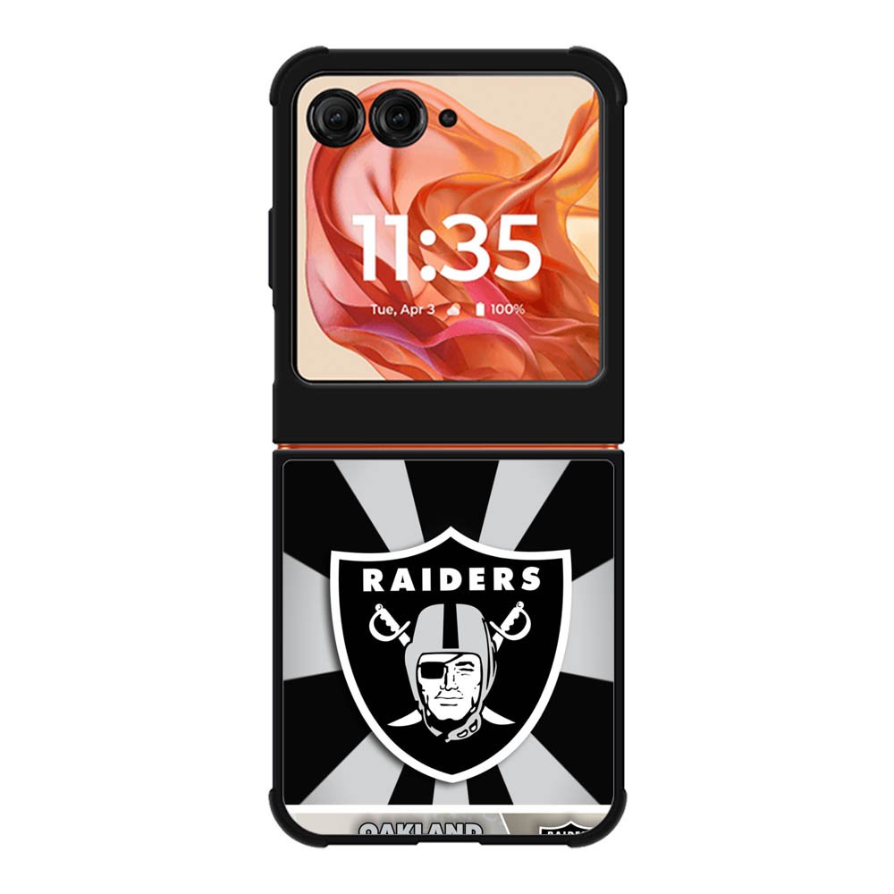 Oakland Raiders Motorola Moto Razr 2025/2024 , Moto Razr 60/50 Case BC2616