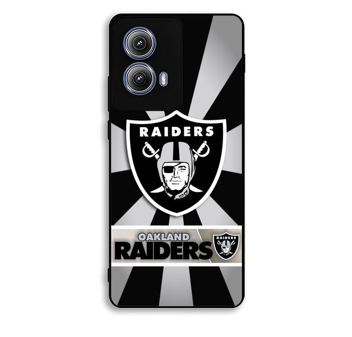 Oakland Raiders Motorola Moto Edge 2024 Case BC2616