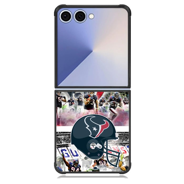 Houston Texans logo Samsung Galaxy Z Flip 7 Case BC2615