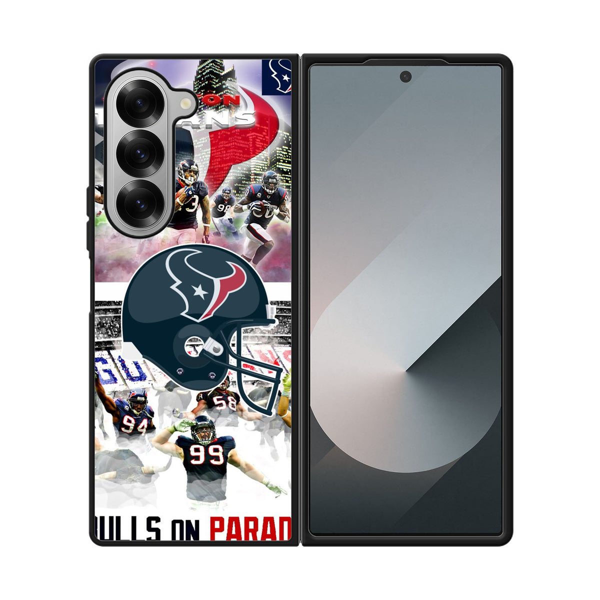 Houston Texans logo Case Samsung Galaxy Z Fold 6 5G BC2615