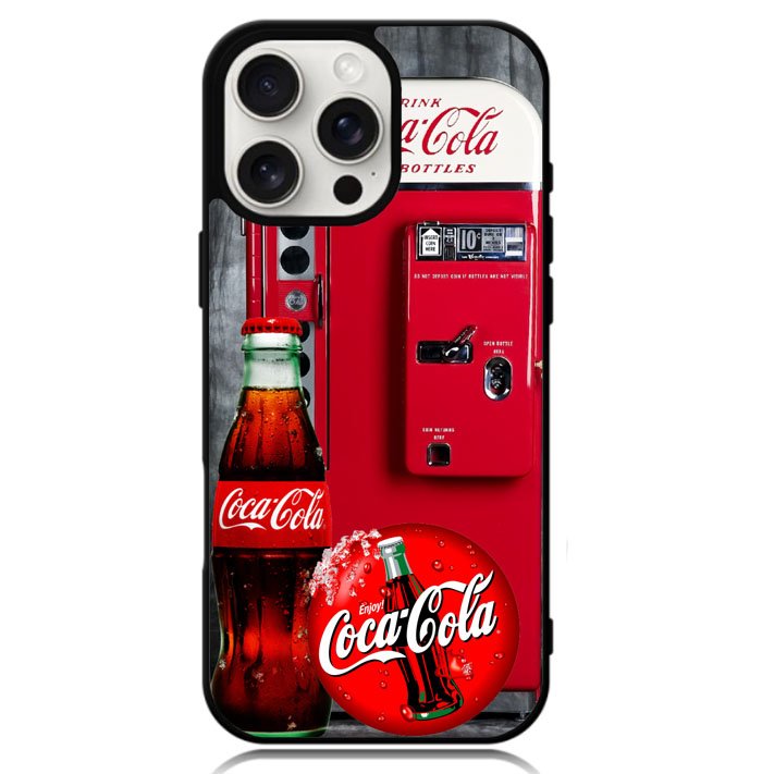 Coca-Cola Vending Machine Case iPhone 16 Pro BC2613