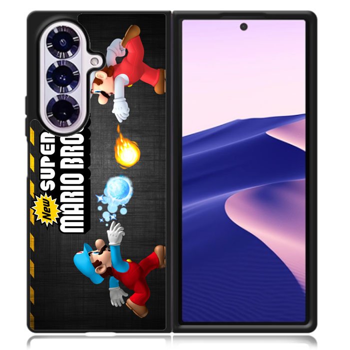 super mario Samsung Galaxy Z Fold 7 5G Case BC2604