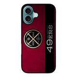 SAN FRANCISCO 49ERS Case iPhone 16 Plus BC2599