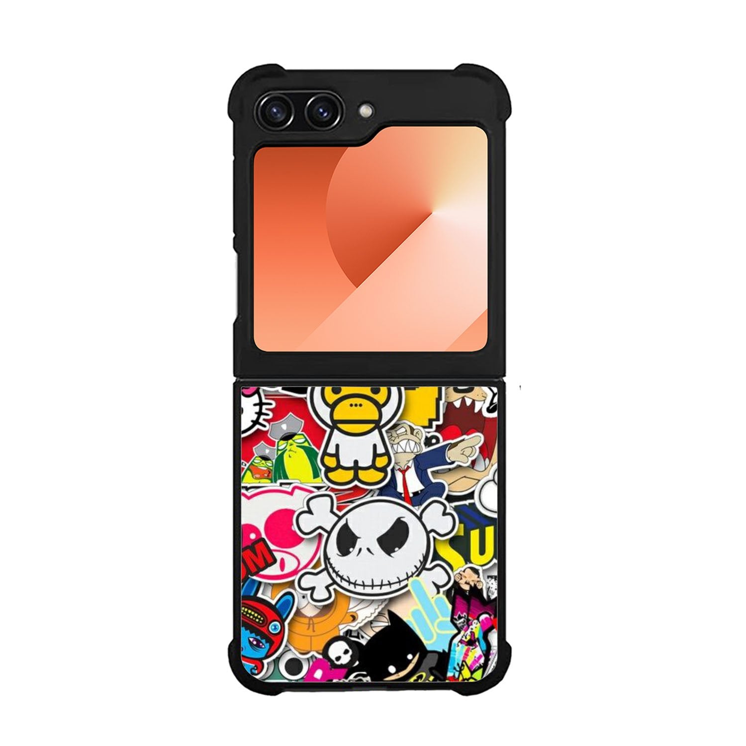 Stickerbomb Graffiti Art Collage Cool Case Samsung Galaxy Z Flip 6 5G BC2596