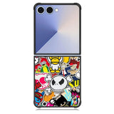Stickerbomb Graffiti Art Collage Cool Samsung Galaxy Z Flip 7 Case BC2596