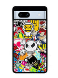 Stickerbomb Graffiti Art Collage Cool Google Pixel 7A Case