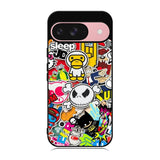 Stickerbomb Graffiti Art Collage Cool Case Google Pixel 9 BC2596