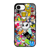 Stickerbomb Graffiti Art Collage Cool iPhone 16e Case BC2596
