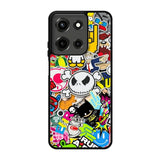 Stickerbomb Graffiti Art Collage Cool Motorola Moto G 5G 2025 Case FE6395