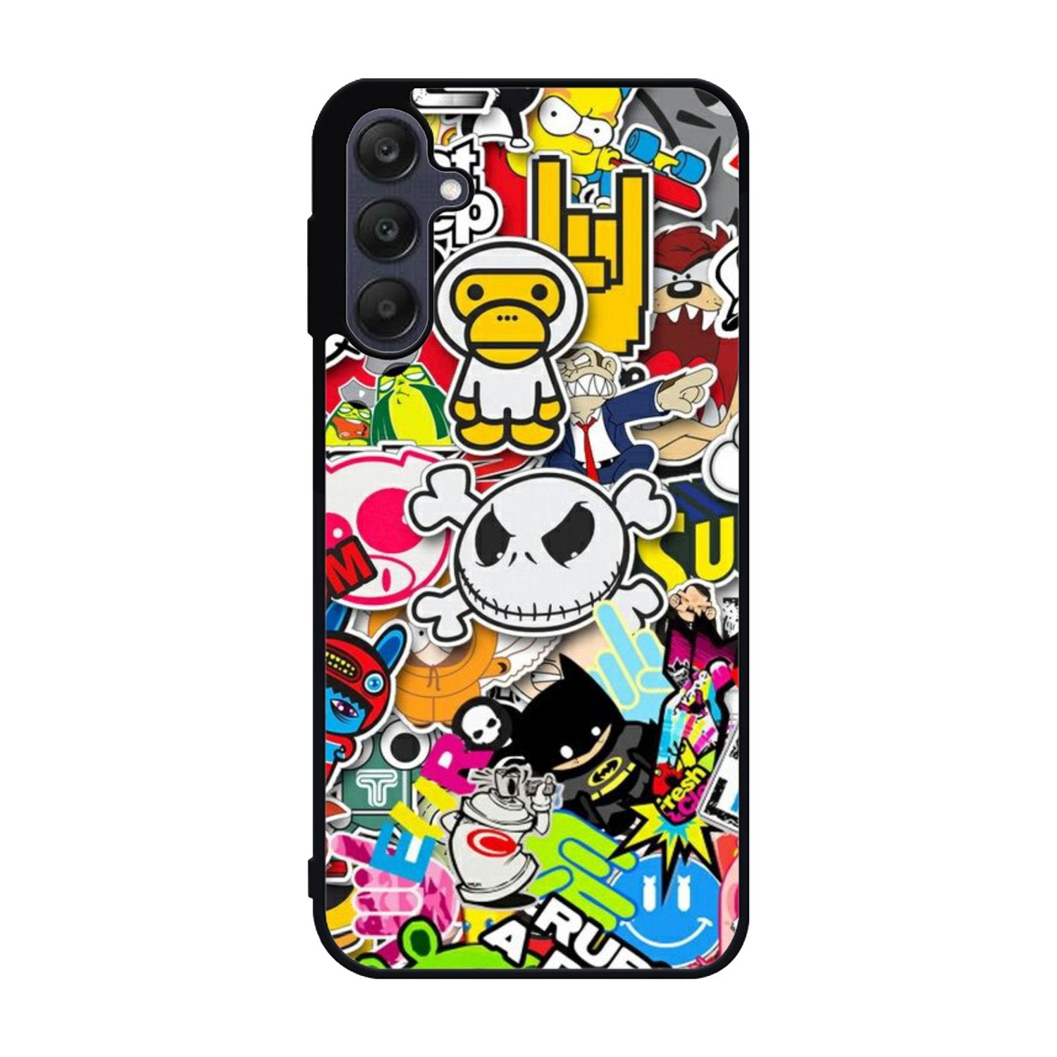 Stickerbomb Graffiti Art Collage Cool Samsung Galaxy A25 5G Case BC2596