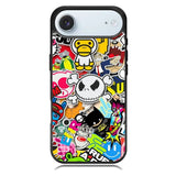 Stickerbomb Graffiti Art Collage Cool iPhone 17 Air Case BC2596