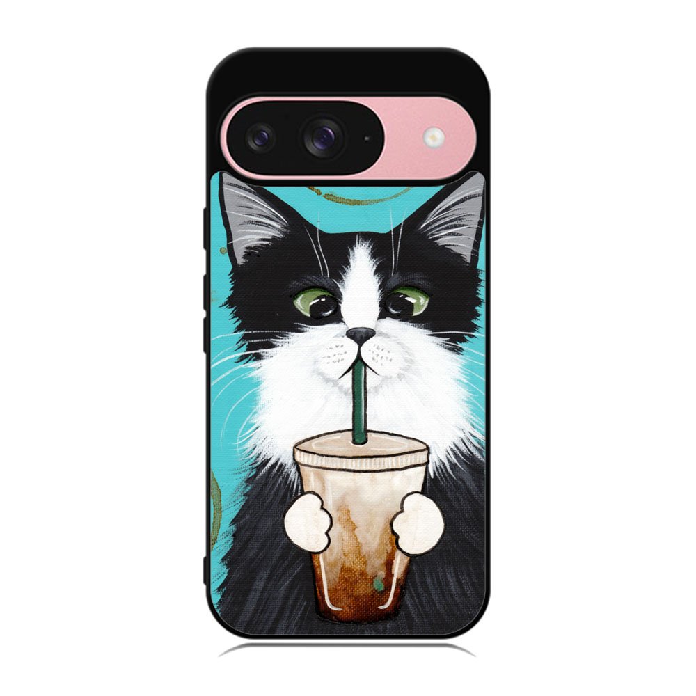 cute coffee cat Case Google Pixel 9 BC2297