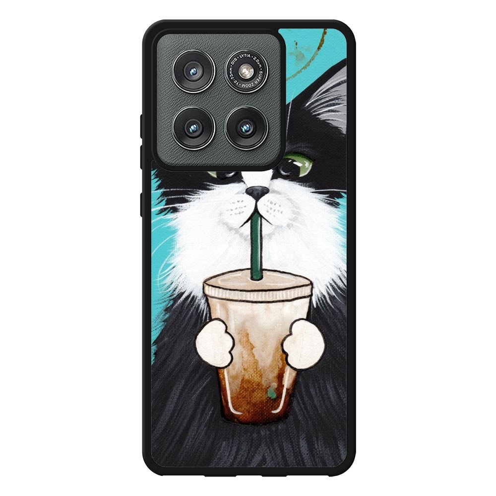 cute coffee cat Case Motorola Moto Edge 2025 BC2297