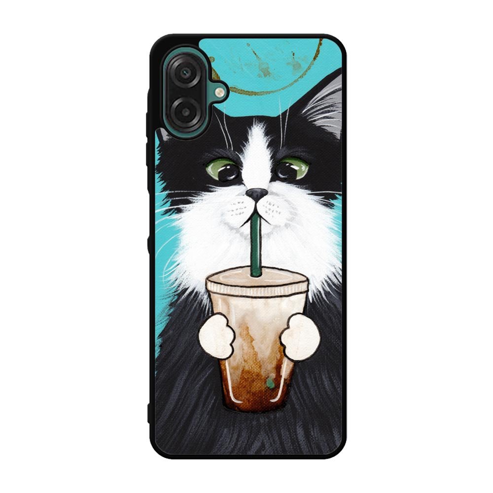 cute coffee cat Case Samsung Galaxy A07 BC2297