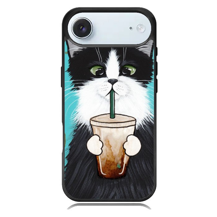 cute coffee cat iPhone 17 Air Case BC2297