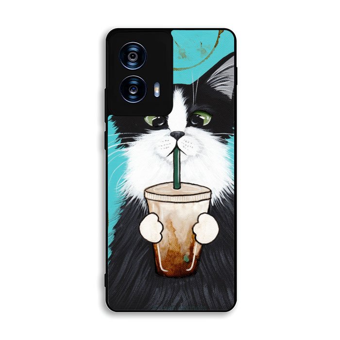 Cute Coffee Cat Motorola Moto G Power 5G 2024 Case FE5324