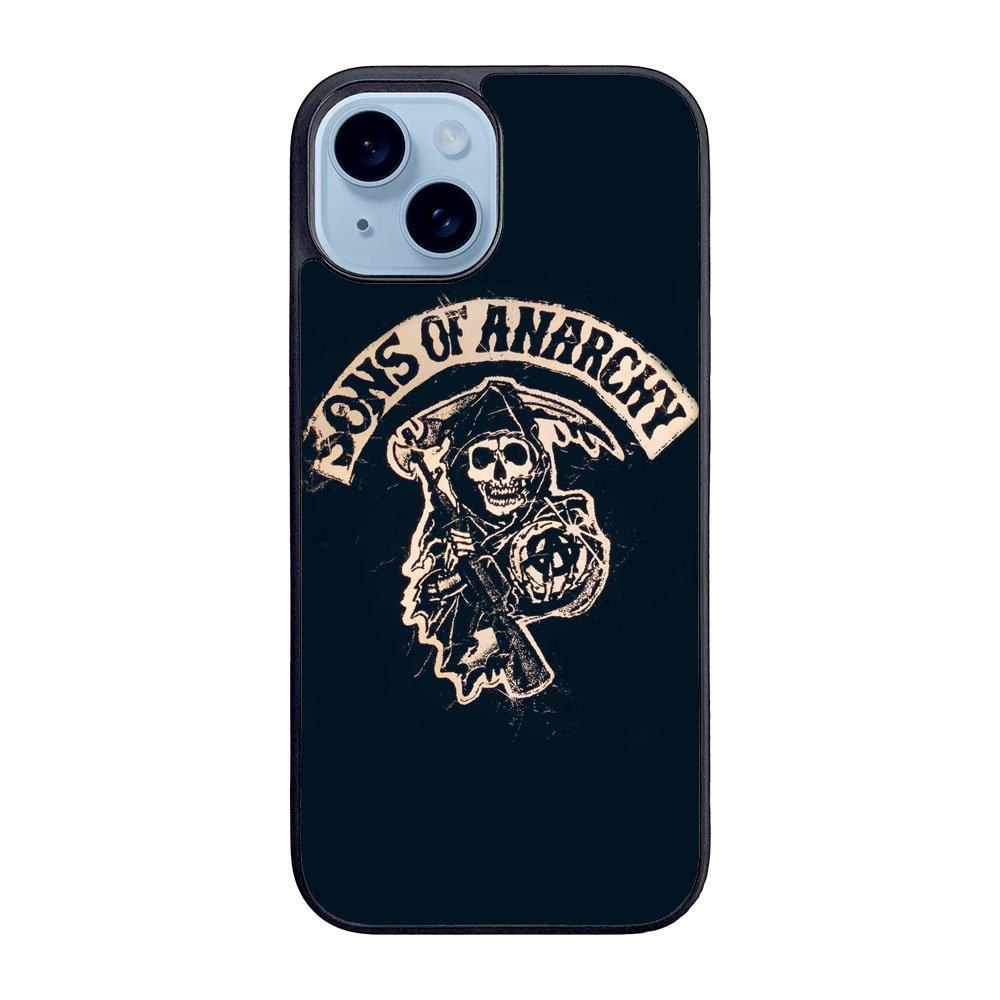 Sons Of Anarchy Skull Case iPhone 15 BC2282