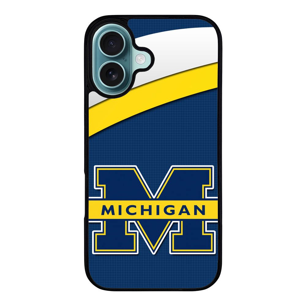 michigan wolverines Case iPhone 16 Plus BC2303