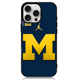michigan wolverines Case iPhone 16 Pro BC2304