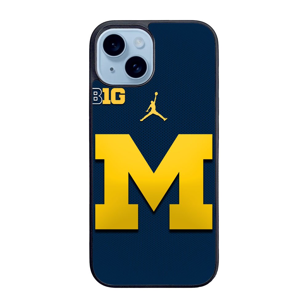 michigan wolverines Case iPhone 15 Plus BC2304