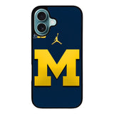 michigan wolverines Case iPhone 16 Plus BC2304