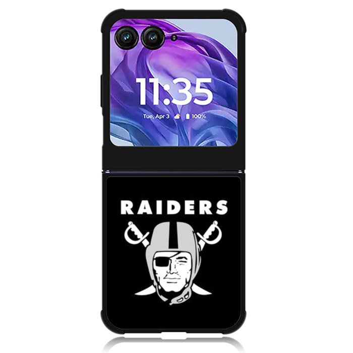 Oakland Raiders 5th Motorola Moto Razr 2024 , Moto Razr 50 Case