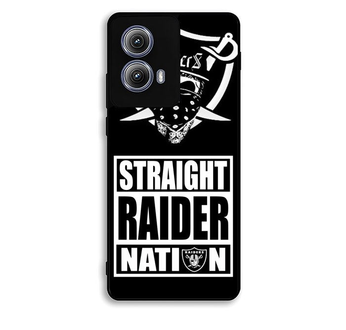Oakland Raiders Motorola Moto Edge 2024 Case BC2314