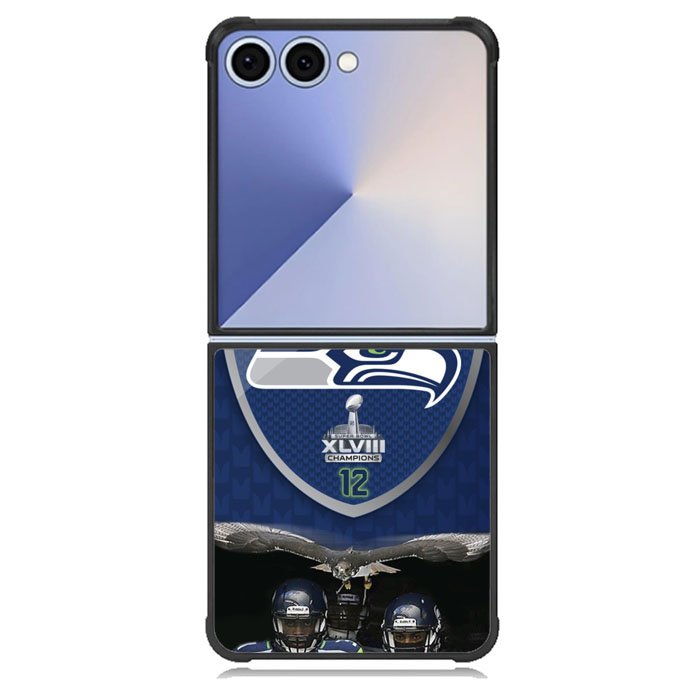 Seattle Seahawks Samsung Galaxy Z Flip 7 Case BC2315