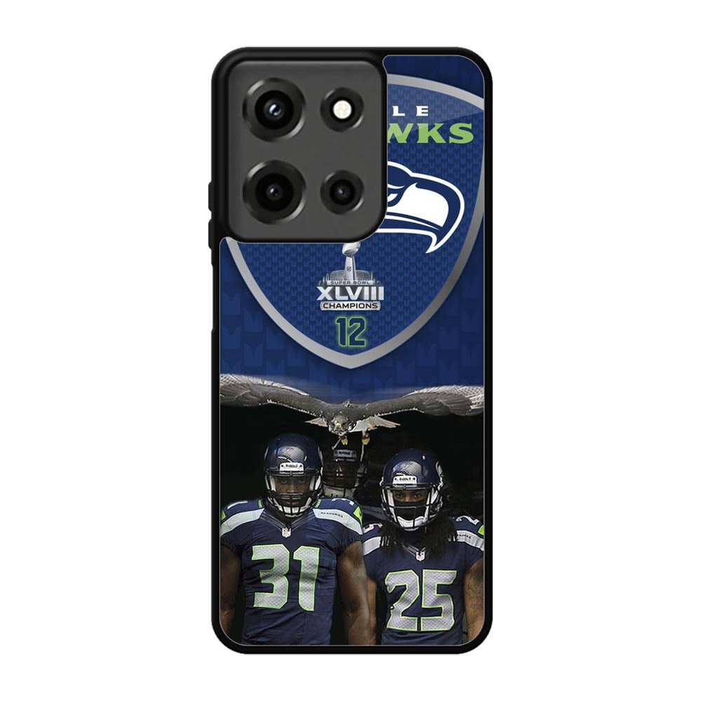 Seattle Seahawks Motorola Moto G 5G 2025 Case BC2315