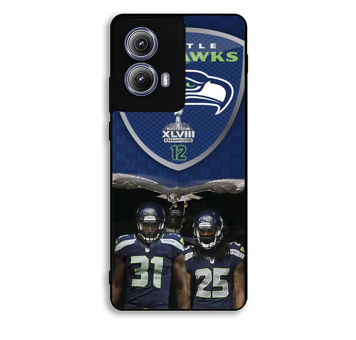 Seattle Seahawks Motorola Moto Edge 2024 Case BC2315