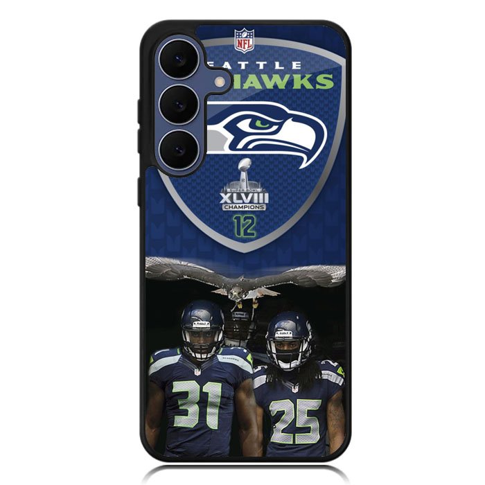 Seattle Seahawks Samsung Galaxy S25 FE Case BC2315