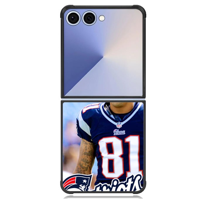 aaron hernandez patriots Samsung Galaxy Z Flip 7 Case BC2323
