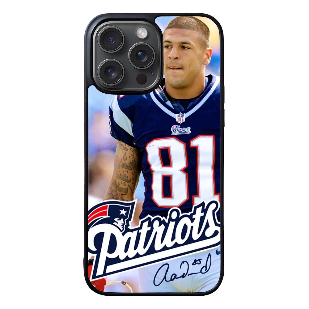 aaron hernandez patriots Case iPhone 15 Pro Max BC2323