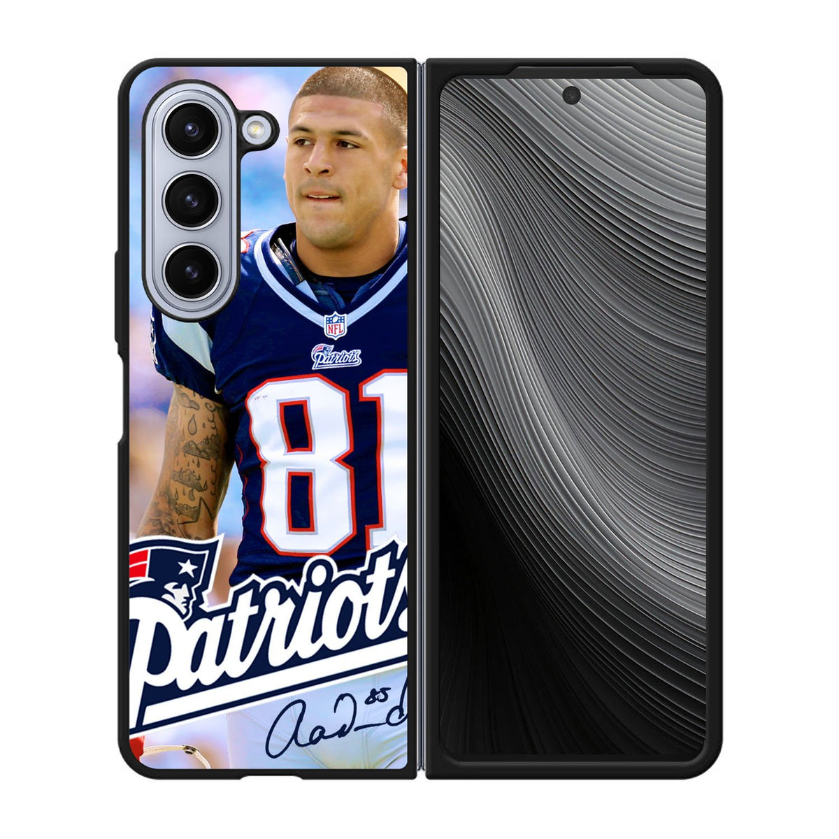 aaron hernandez patriots Case Samsung Galaxy z Fold 5 5G BC2323
