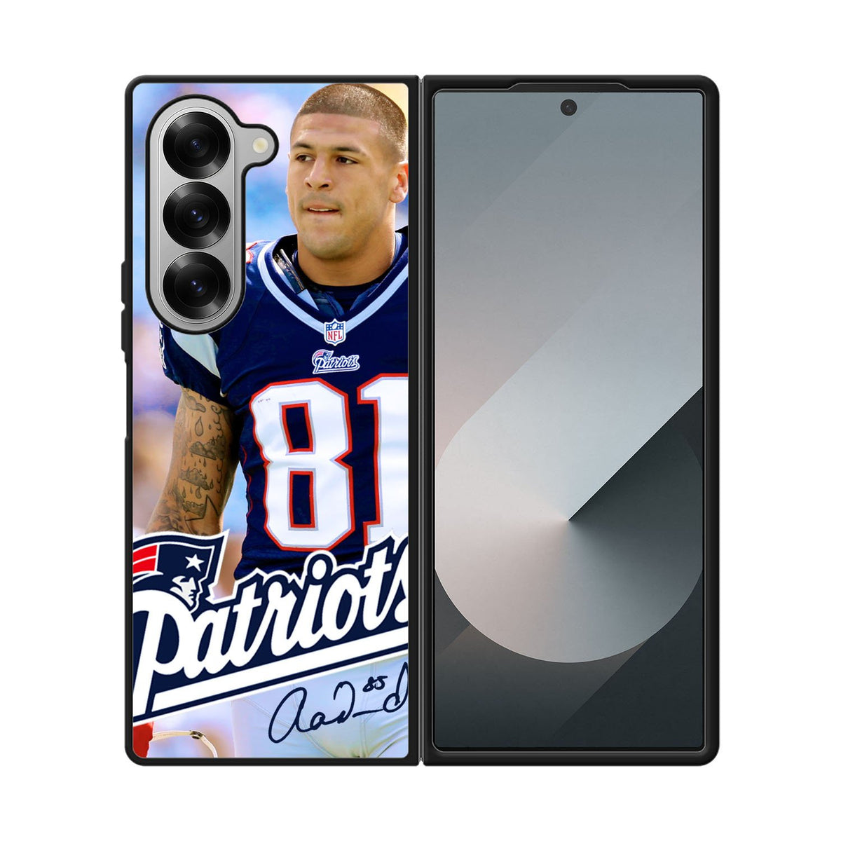 aaron hernandez patriots Case Samsung Galaxy Z Fold 6 5G BC2323