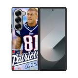 aaron hernandez patriots Case Samsung Galaxy Z Fold 6 5G BC2323
