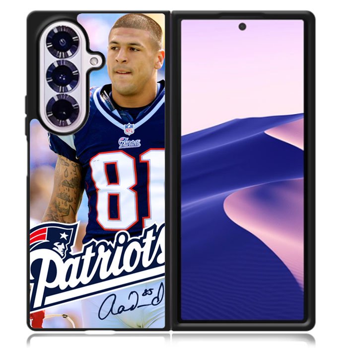 aaron hernandez patriots Samsung Galaxy Z Fold 7 5G Case BC2323