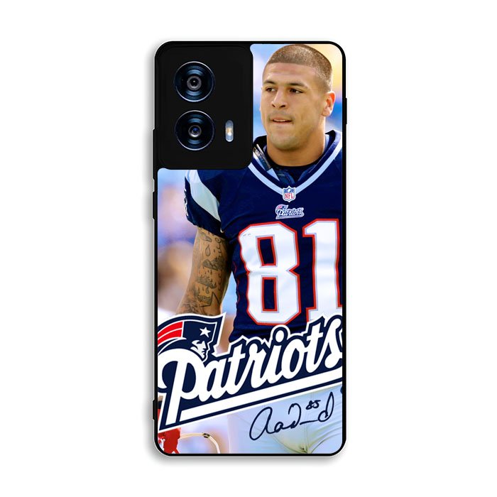 aaron hernandez patriots Motorola Moto G Power 5G 2024 Case BC2323