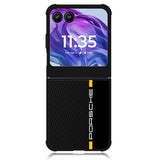Porsche Stripe Carbon Motorola Moto Razr 2024 , Moto Razr 50 Case