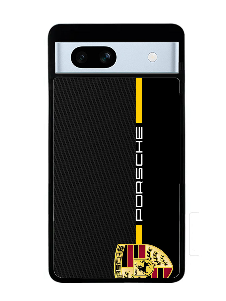 Porsche Stripe Carbon Google Pixel 7A Case