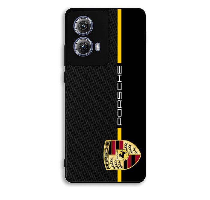 Porsche Stripe Carbon Motorola Moto Edge 2024 Case FE6350